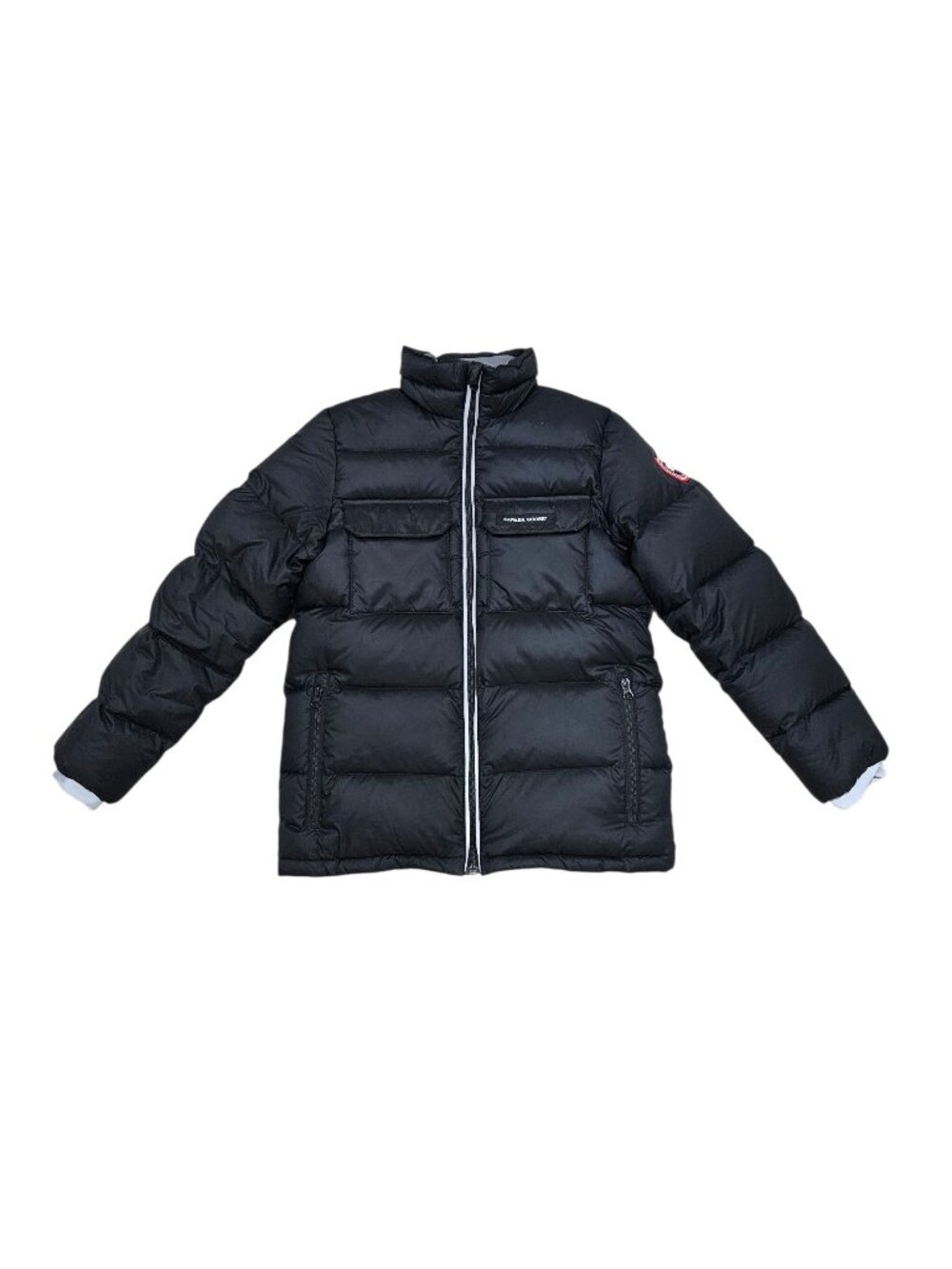 Canada Goose Youth L 14-16 Black Down Puffer Coat Jacket 5402Y Like New